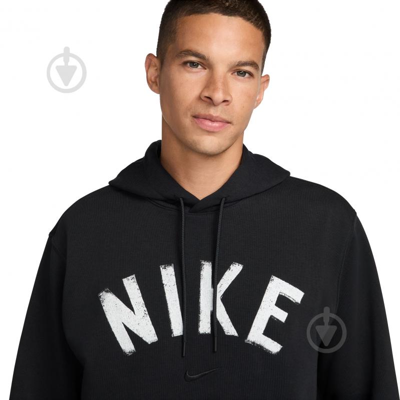 Джемпер Nike NK DF SWOOSH FLEECE PO HOOD FV9919-010 р.M черный - фото 3