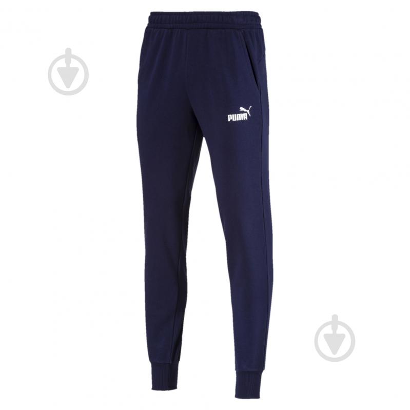 Брюки Puma Essentials Pants 85175406 р. XL синий - фото 1 Брюки Puma Essentials Pants 85175406 р. XL синий - фото 1