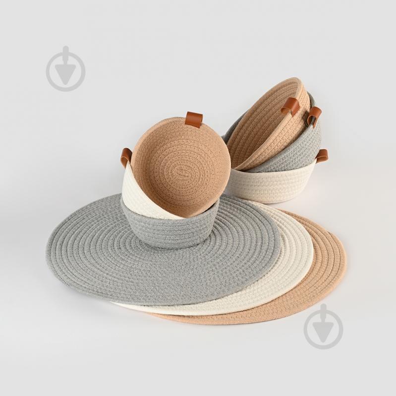 Корзинка плетеная TH-33 M Beige МВМ - фото 7