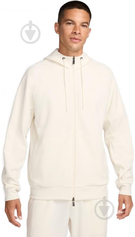 Джемпер Nike NK DF UV PRIMARY FZ HOODIE FZ0967-110 р.XL бежевий - фото 1