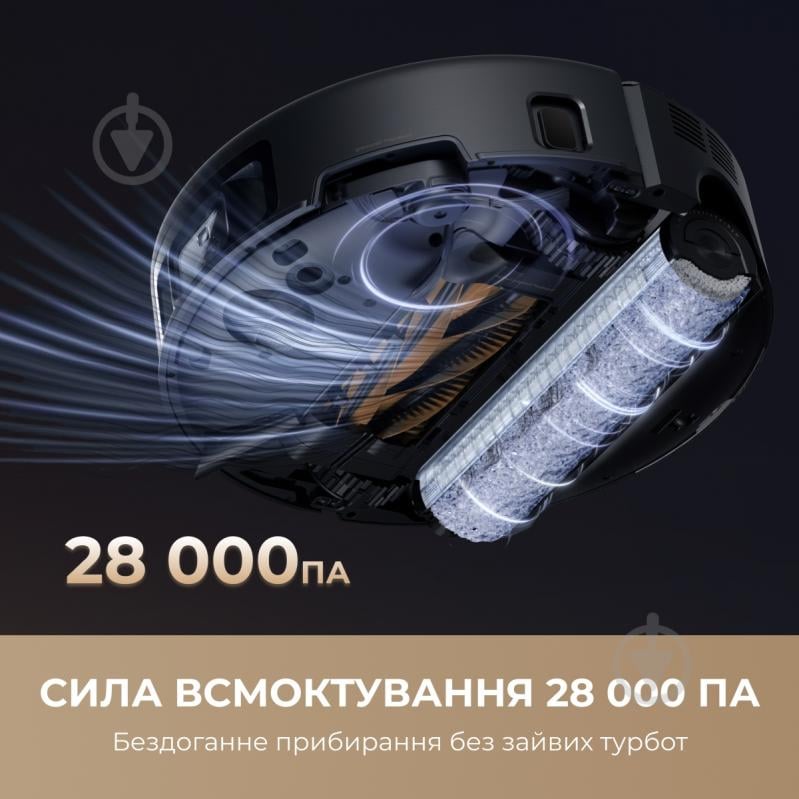 Робот-пылесос MOVA Z60 Ultra Roller Complete Black-EUA black - фото 3