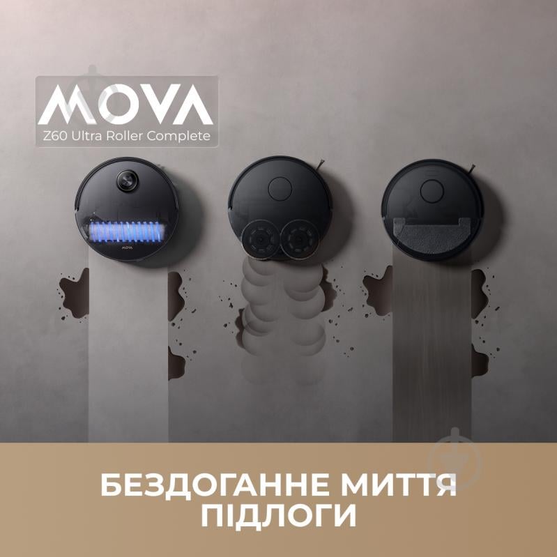 Робот-пылесос MOVA Z60 Ultra Roller Complete Black-EUA black - фото 11