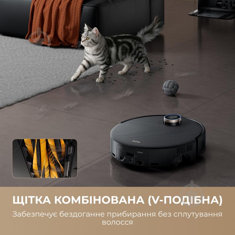 Робот-пылесос MOVA Z60 Ultra Roller Complete Black-EUA black - фото 12
