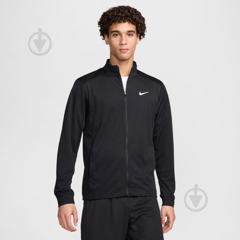 Джемпер Nike M NK DF TOTALITY KNIT JACKET FV8962-010 р.L чорний - фото 1