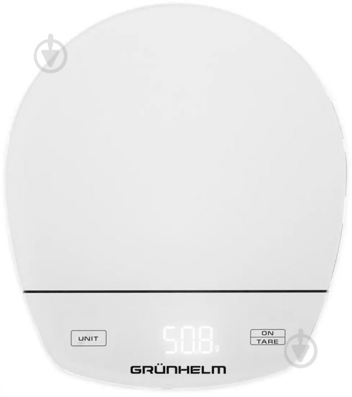 Весы кухонные Grunhelm KES-015LW - фото 1 Весы кухонные Grunhelm KES-015LW - фото 1