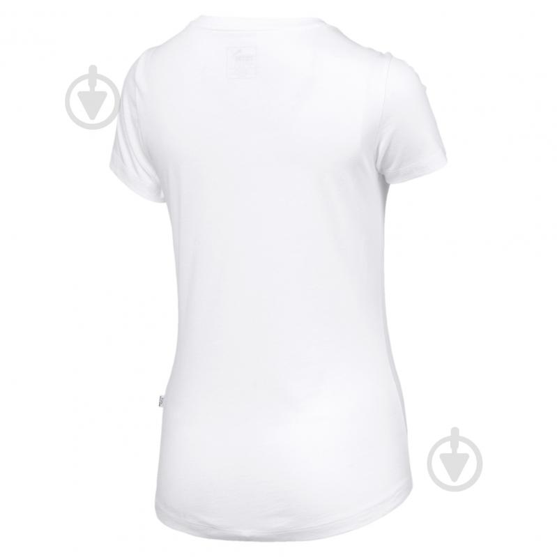 Футболка Puma Essentials tee 85178702 р.L белый - фото 2