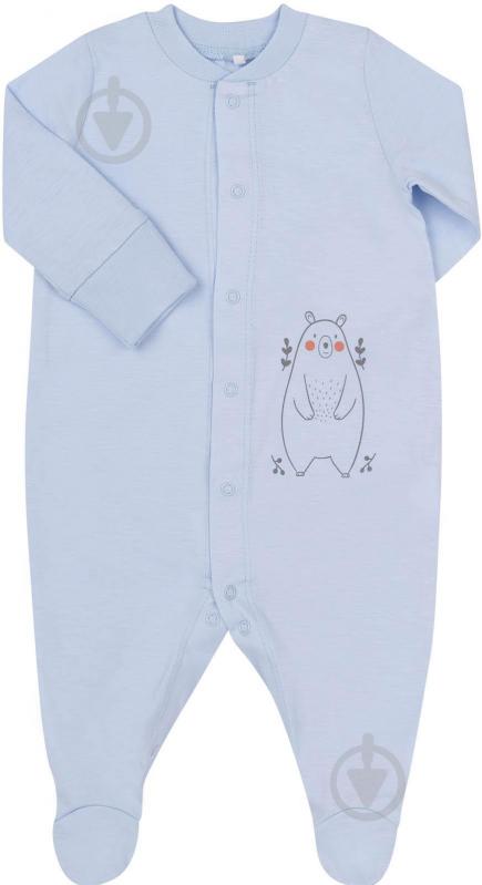 Человечек для мальчика Bembi КБ122 р.56 голубой 3122001030.400 - фото 1 Человечек для мальчика Bembi КБ122 р.56 голубой 3122001030.400 - фото 1