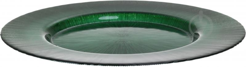 Блюдо Dekor Cam Focus 33 см зелене - фото 3