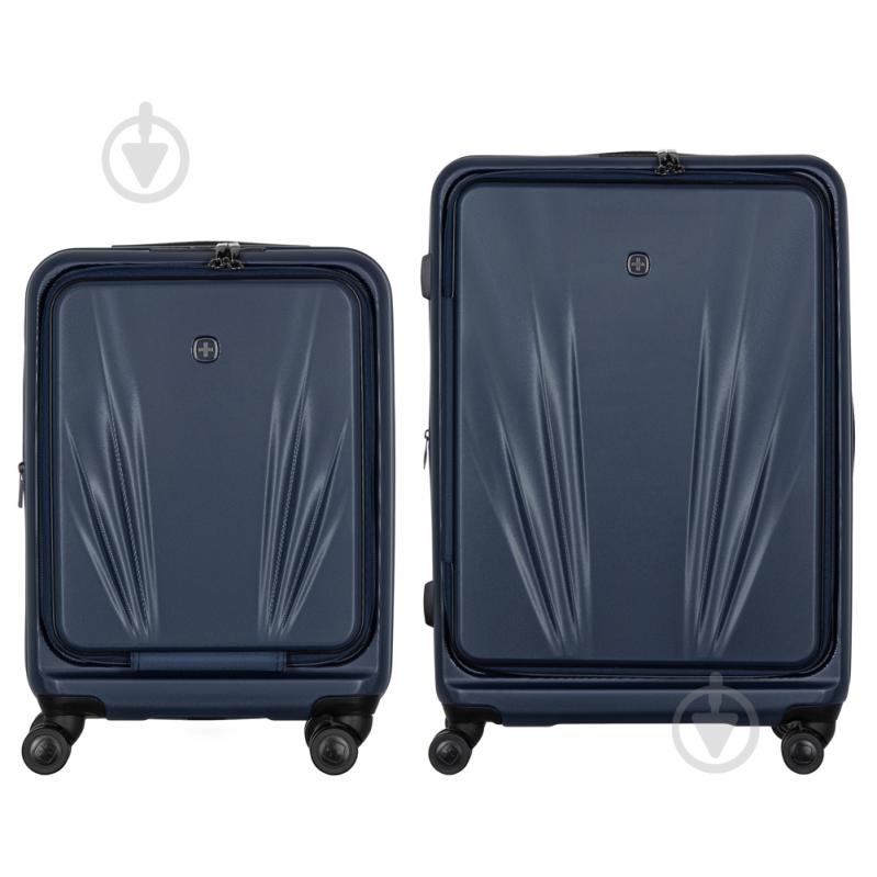 Набор чемоданов Wenger Skyon Hardside S+L темно-синий 653571 - фото 2