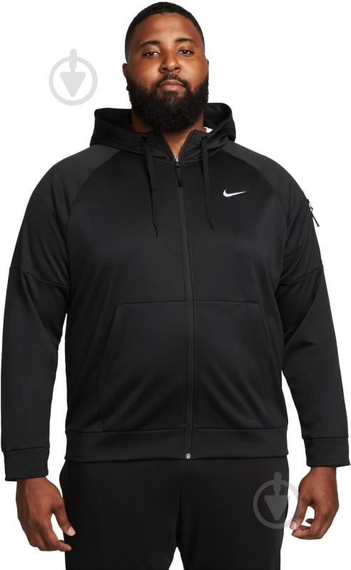 Джемпер Nike NK TF HD FZ DQ4830-010 р.XL чорний - фото 6