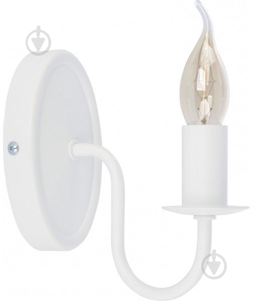 Бра TK Lighting 1920 1x60 Вт E27 белый Diana - фото 1