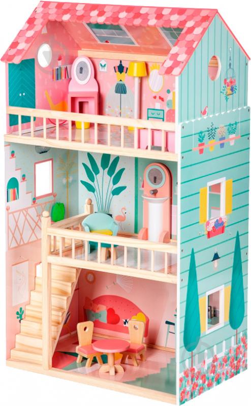 Домик для кукол Janod Happy day dolls house J06580 - фото 1