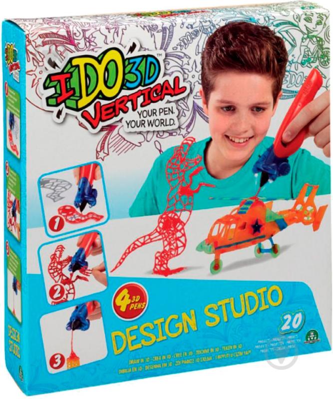 Набор для творчества IDo3D с 3D-маркером Мальчики 155256 - фото 1