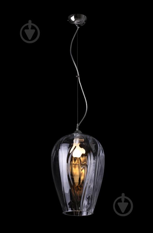 Подвес TK Lighting 1491 1x60 Вт E27 хром Reflex Wave - фото 2