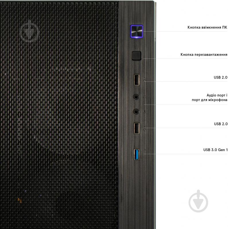 Компьютер Everest WorkStation (8060_8022) black - фото 3 Компьютер Everest WorkStation (8060_8022) black - фото 3