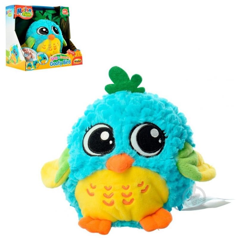 Игрушка музыкальная Winfun Плюшевая сова 1146-NL - фото 1