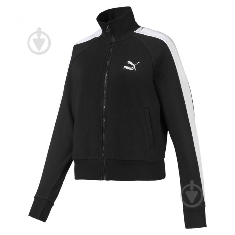 Джемпер Puma Classics T7 Track Jkt, FT 59520401 р. L черный - фото 2 Джемпер Puma Classics T7 Track Jkt, FT 59520401 р. L черный - фото 2