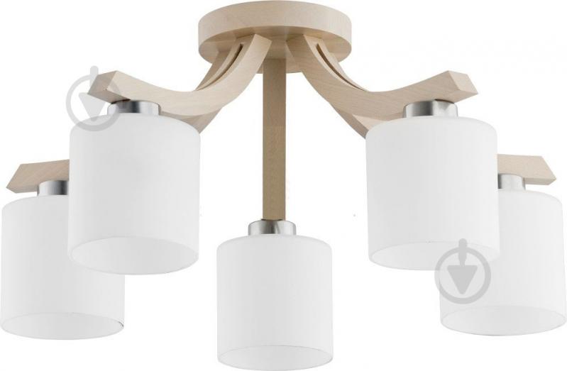 Люстра TK Lighting 226 5x60 Вт E27 венге Tytus - фото 1