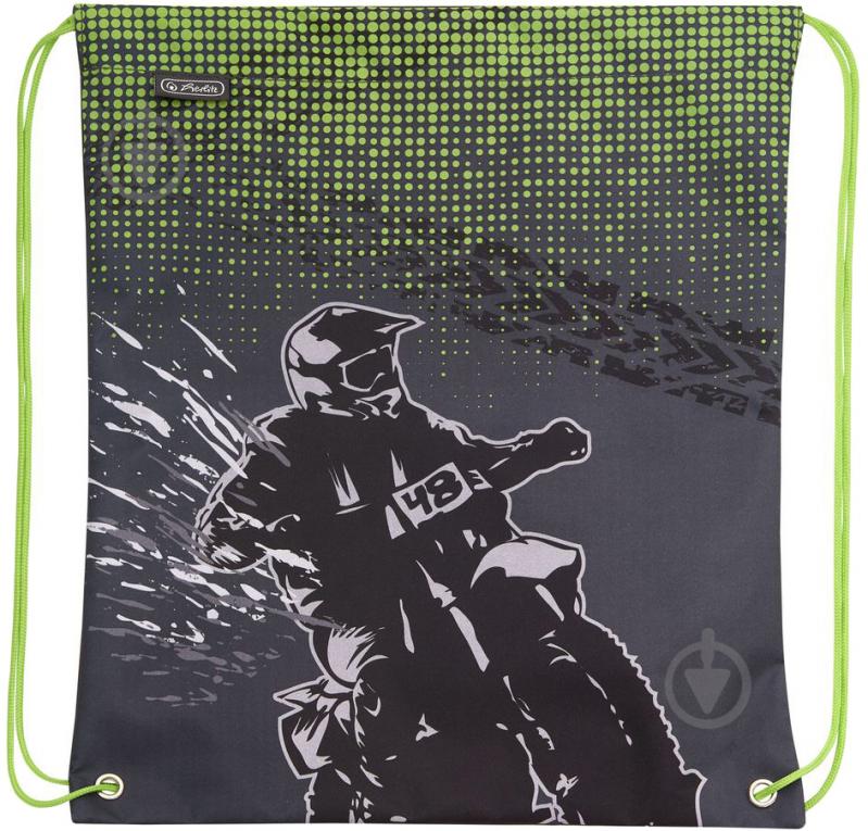 Рюкзак каркасный Herlitz Midi Plus Motocross - фото 8