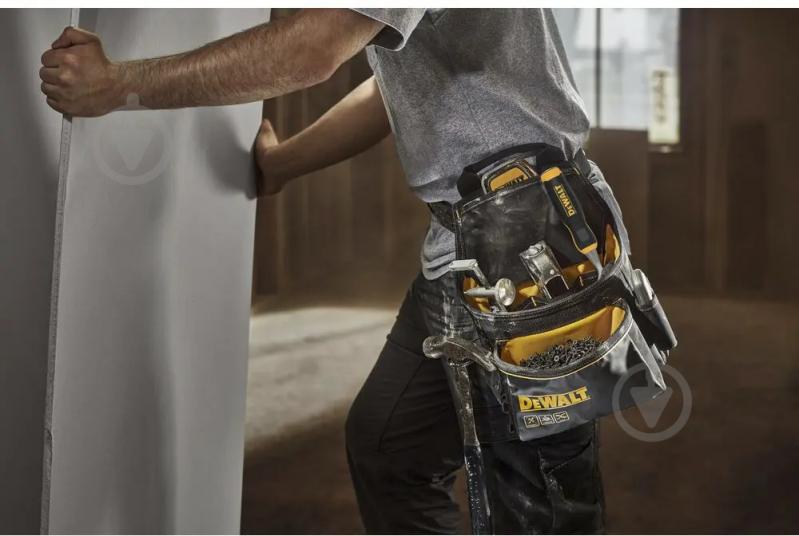 Сумка для інструментів DeWalt з ременем та скобою для молотка DWST40101-1 - фото 2