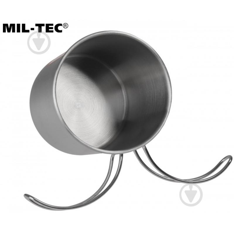 Кружка Mil-Tec 0,8 л туристическая, нержавеющая сталь 800 мл - фото 5