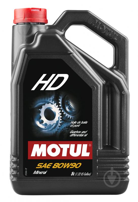 Масло трансмиссионное Motul HD 80W-90 5 л (100105) - фото 1