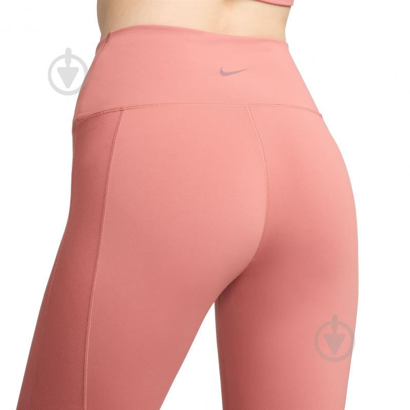 Лосины Nike NK DF ONE HR 7/8 WRAP TIGHT FV7857-634 р.S розовый - фото 6