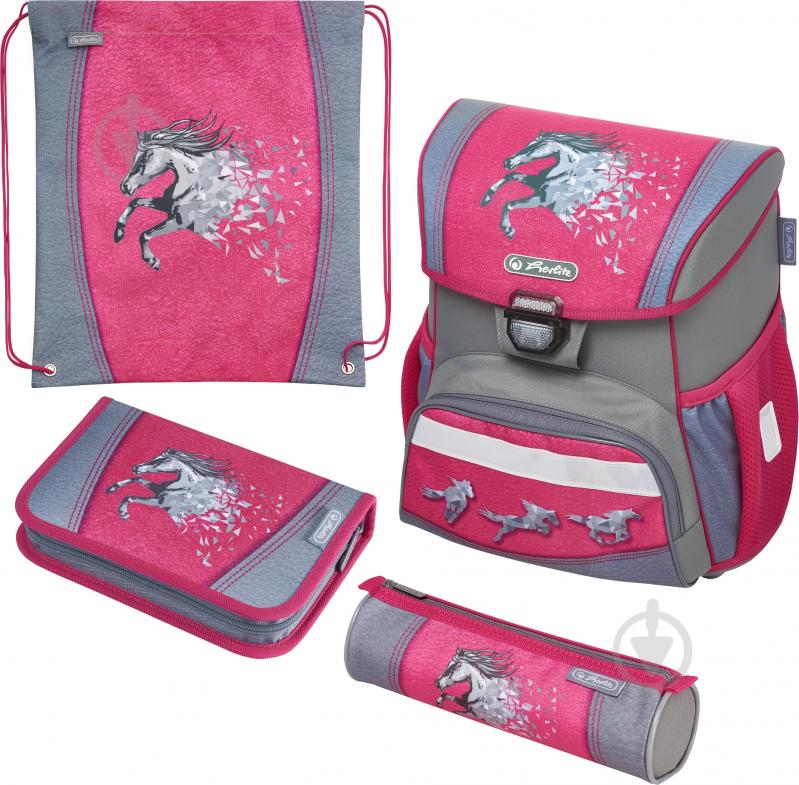 Рюкзак каркасный Herlitz Loop Plus Magic Horse - фото 1