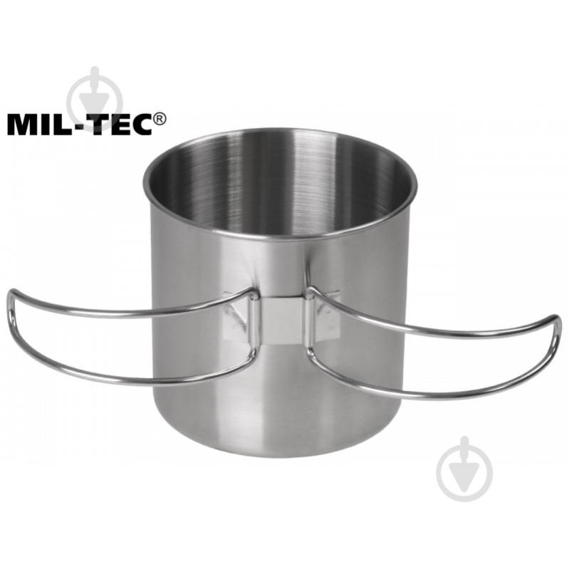 Кухоль Mil-Tec 0,6 л туристичний, нержавіюча сталь, 600мл - фото 6
