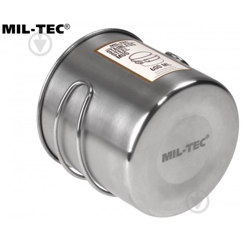 Кухоль Mil-Tec 0,6 л туристичний, нержавіюча сталь, 600мл - фото 5