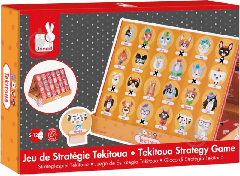 Игра настольная Janod Strategy game Tekitoua J02749 - фото 1