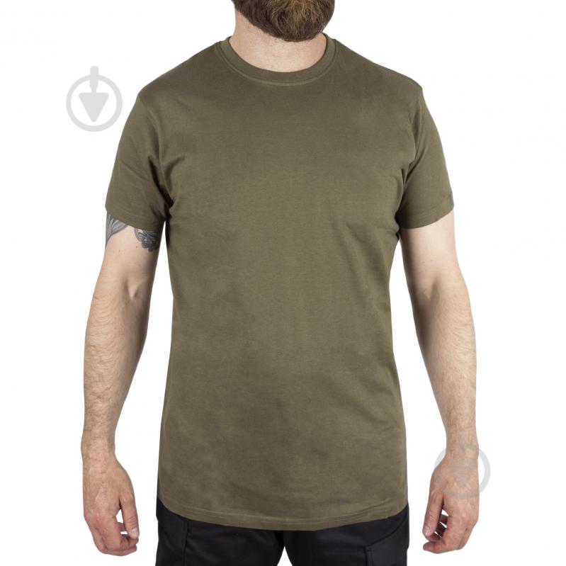 Футболка Mil-Tec тактическая US образца 11011016 р.M серо-зеленый - фото 1