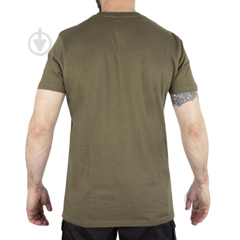 Футболка Mil-Tec тактическая US образца 11011016 р.M серо-зеленый - фото 2