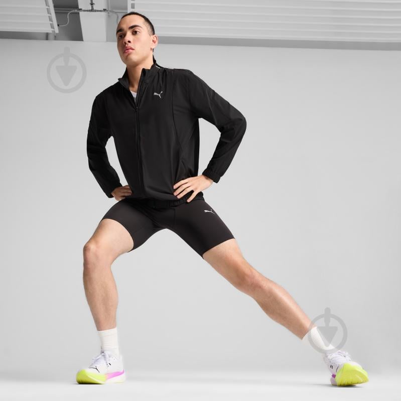 Вітрівка чоловіча Puma RUN VELOCITY WOVEN JACKET 52660701 р.S чорна - фото 5 Вітрівка чоловіча Puma RUN VELOCITY WOVEN JACKET 52660701 р.S чорна - фото 5