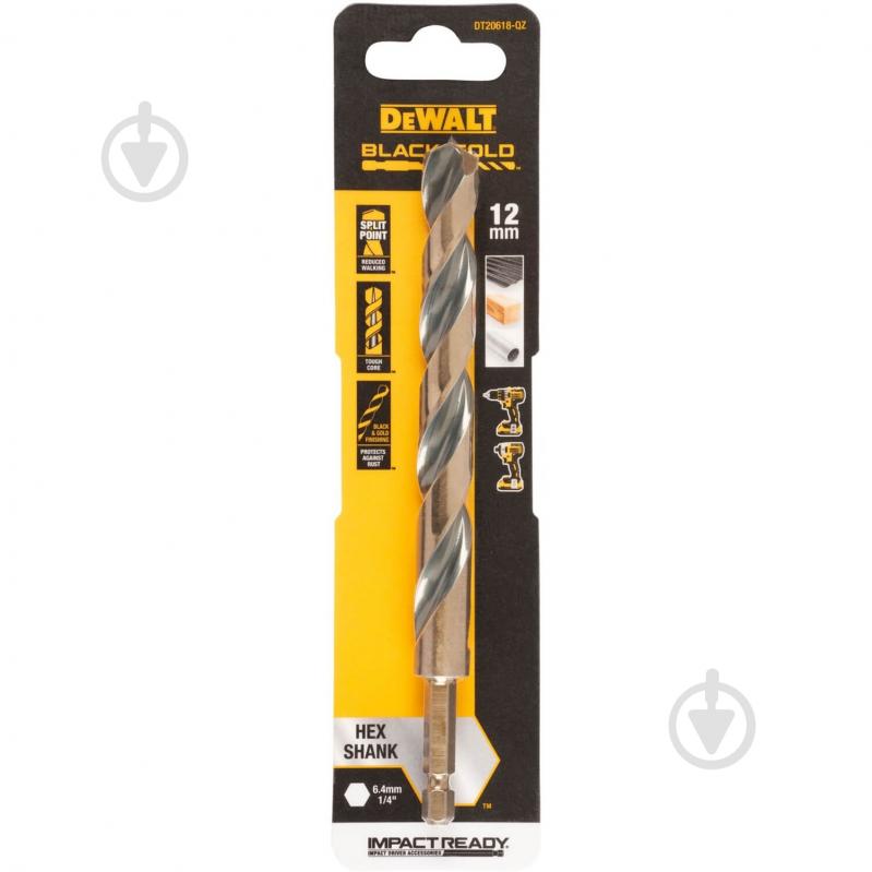 Сверло по металлу DeWalt DT20618 - фото 1