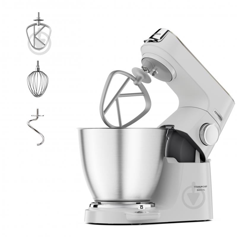 Кухонна машина Kenwood KVL65.001WH Titanium Chef Baker XL - фото 1