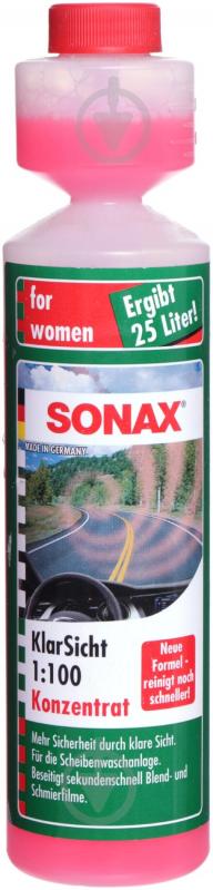 Омивач скла SONAX концентрат літо 0,25 л - фото 1