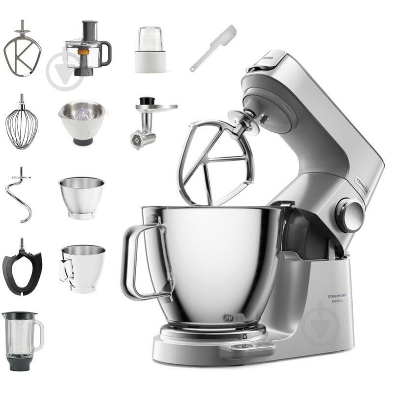 Кухонная машина Kenwood KVL85.704SI KM Titanium Chef Baker - фото 1