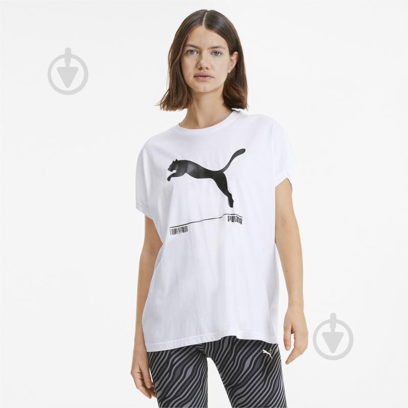 Футболка Puma Nu-tility Tee 58137102 р.S белый - фото 1 Футболка Puma Nu-tility Tee 58137102 р.S белый - фото 1