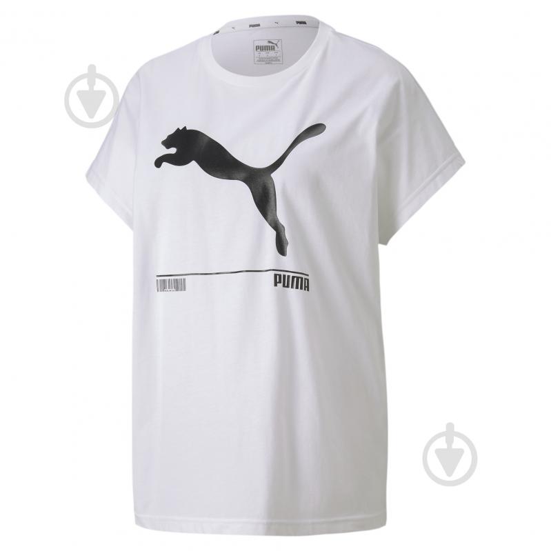 Футболка Puma Nu-tility Tee 58137102 р.S белый - фото 2 Футболка Puma Nu-tility Tee 58137102 р.S белый - фото 2