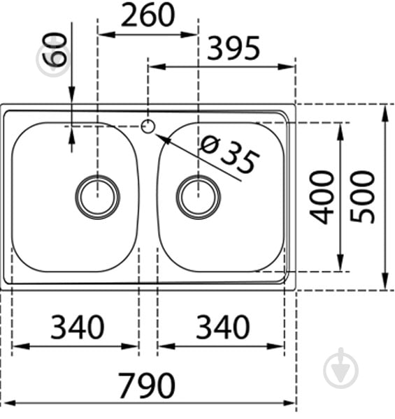 Мийка для кухні Teka Starbright 80 2B матова - фото 3