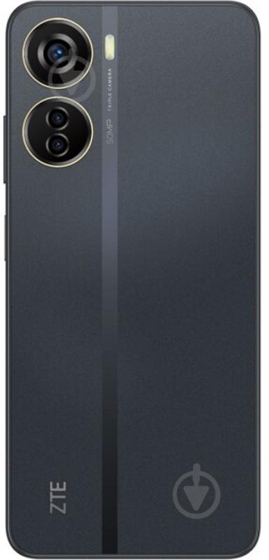 Смартфон ZTE V40 Design 6/128GB black (993085) - фото 5