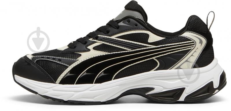 Кроссовки женские демисезонные Puma PUMA MORPHIC RETRO 39592003 р.38 черно-белые - фото 1