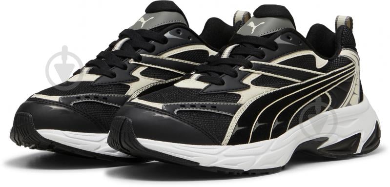 Кроссовки женские демисезонные Puma PUMA MORPHIC RETRO 39592003 р.38 черно-белые - фото 3