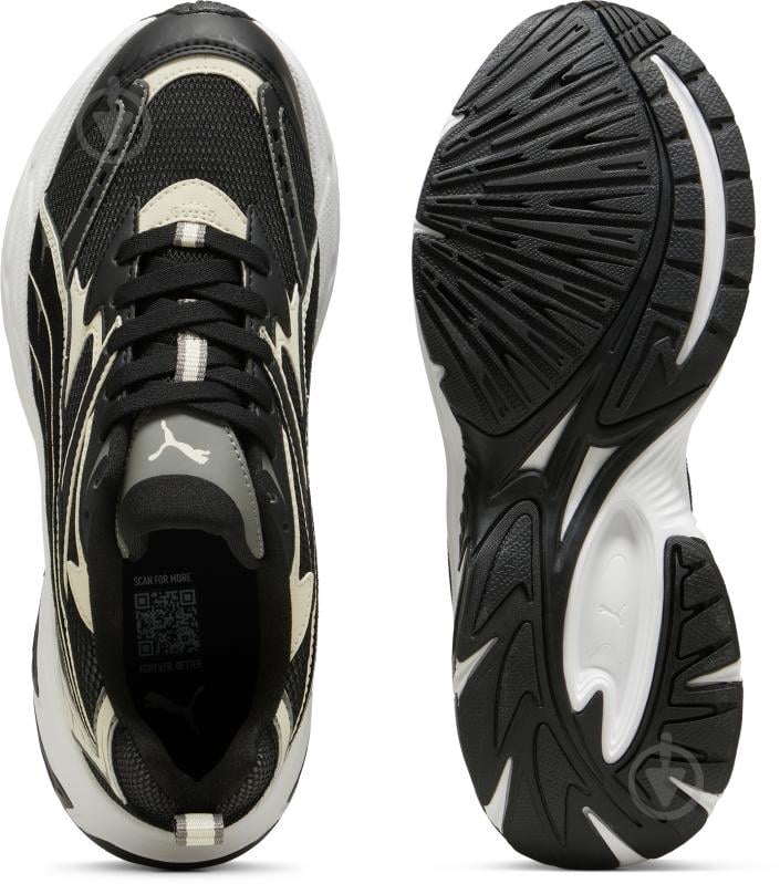 Кроссовки женские демисезонные Puma PUMA MORPHIC RETRO 39592003 р.38 черно-белые - фото 6