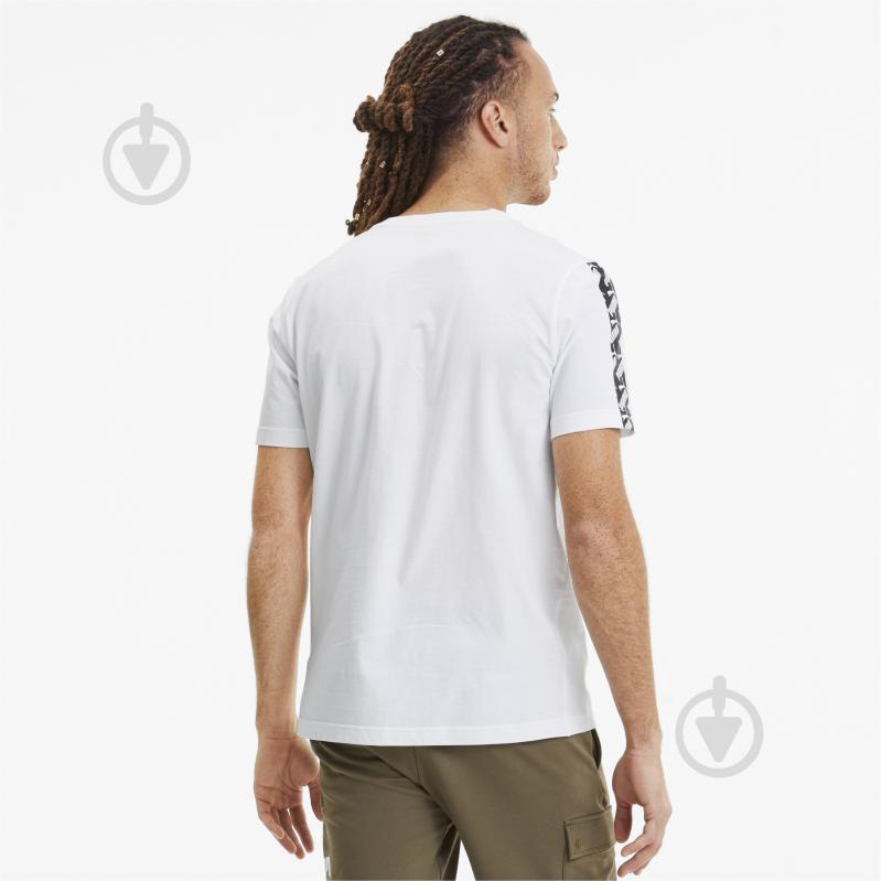 Футболка Puma Amplified Tee 58138402 р.M білий - фото 4 Футболка Puma Amplified Tee 58138402 р.M білий - фото 4