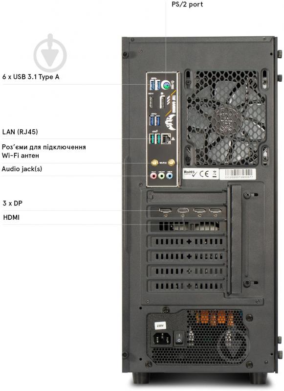 Компьютер Everest Game (9010_5406) black - фото 6