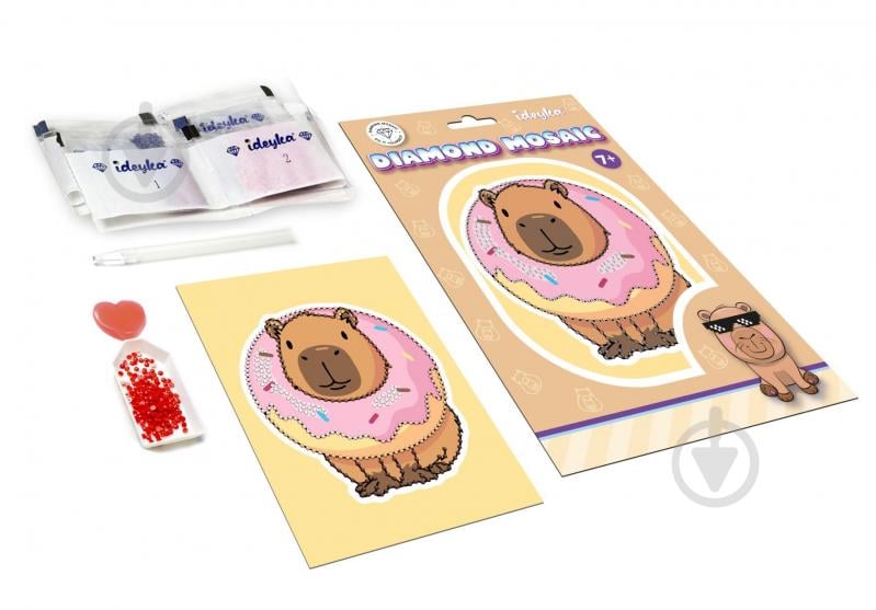 Алмазная мозаика Капибара фея Ideyka - фото 2 Алмазная мозаика Капибара фея Ideyka - фото 2