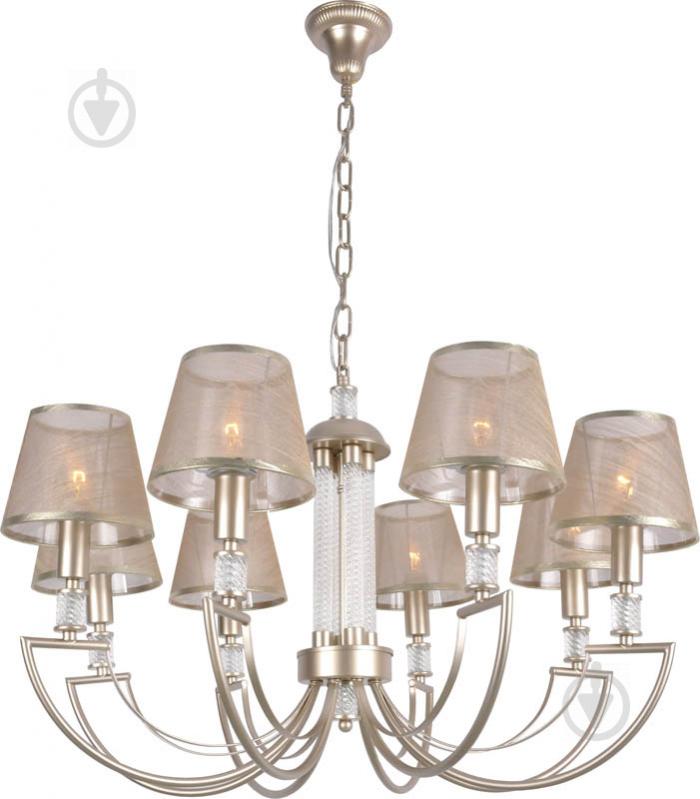 Люстра підвісна Victoria Lighting Sicilia/SP8 8x40 Вт E14 бронза - фото 1