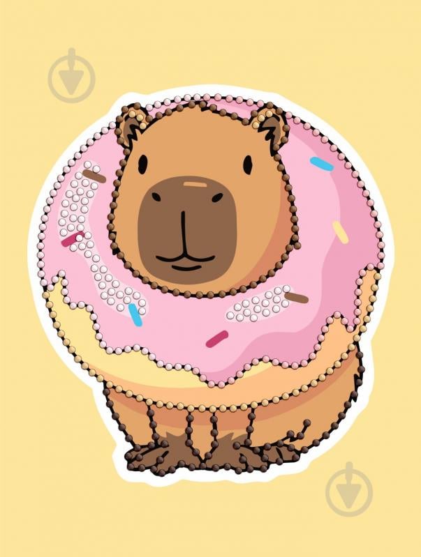 Алмазная мозаика Сладкий капибара Ideyka - фото 1